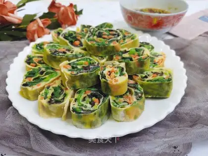 Spinach rolls