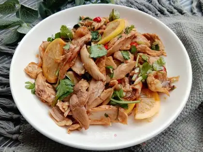 Lemonhand tore chicken