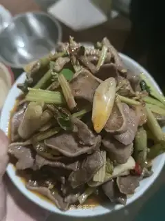Hot pig tongue