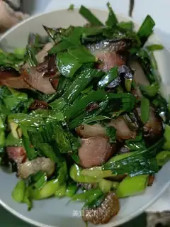 Garlic meat