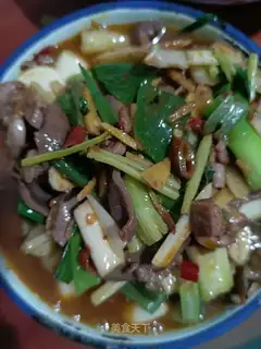 Garlic duck