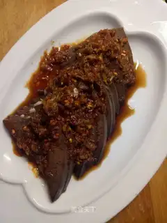 The oily spicy gravy