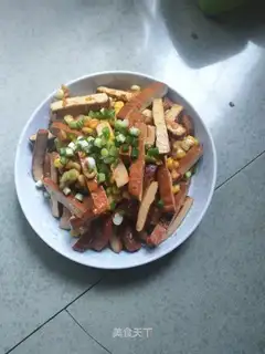 Corn tofu dry