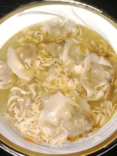 Three fresh dumplings