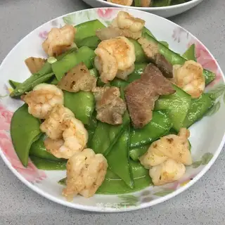 Five flowers and Dutch soy shrimp