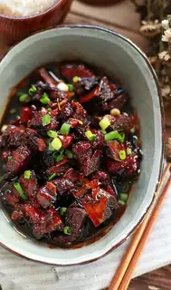 Red burn ribs