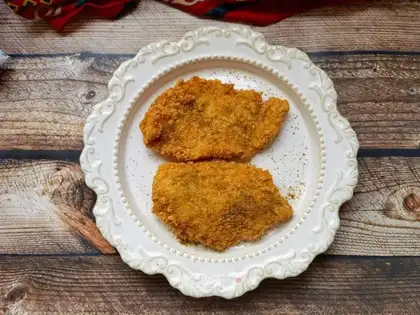 A chicken chop