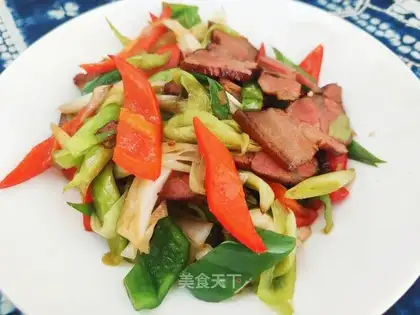 Garlic meat