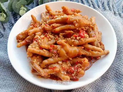 Garlic chicken claws