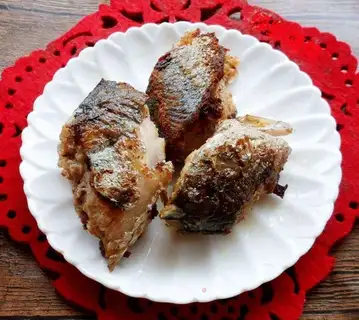 Fried mackerel