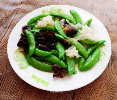 Fried sweet beans