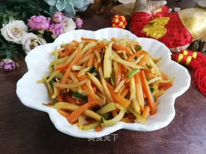 Carrot and broccoli