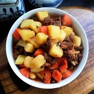 Beef stew potatoes
