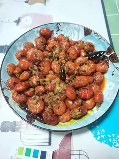 Spicy lobster tail