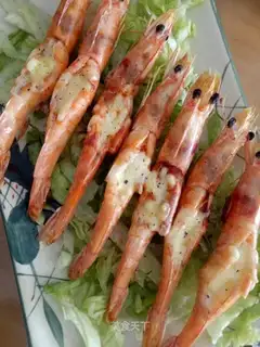Cheese and shrimp