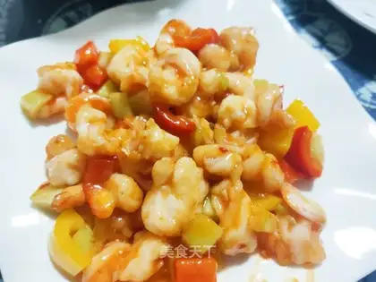 Thai sweet shrimp