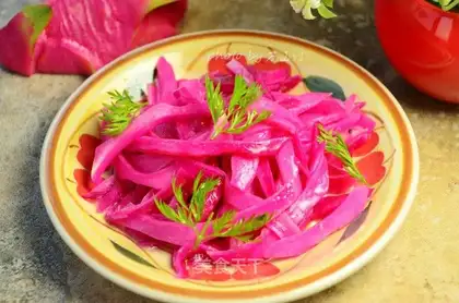Frozen dragon-fruit