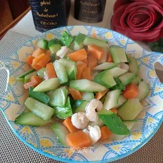 cucumber shrimp