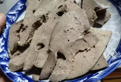 Boiled liver