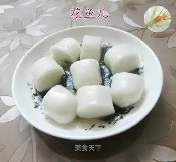 Black sesame pig cake