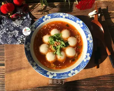 Sour spicy soup