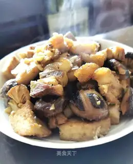 The meat mushrooms