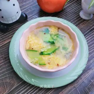 cucumber egg soup