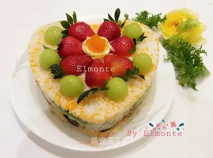 Sushi cake