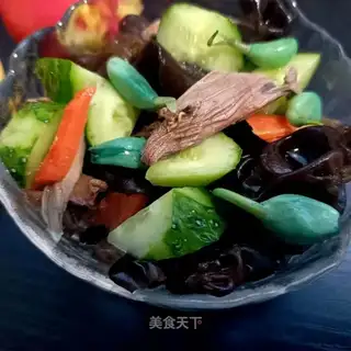 Wood and cucumber