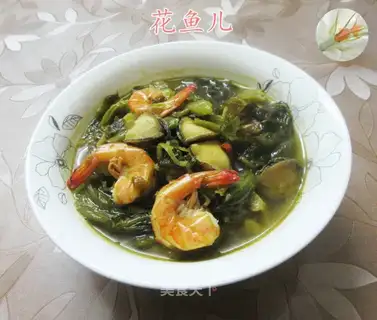 Sour shrimp