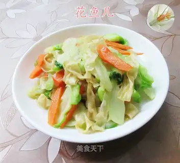 Carrot, tofu-skin spree