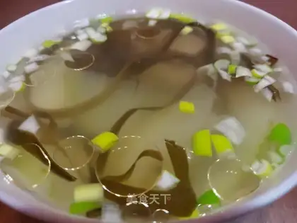 Poonmelon sea soup