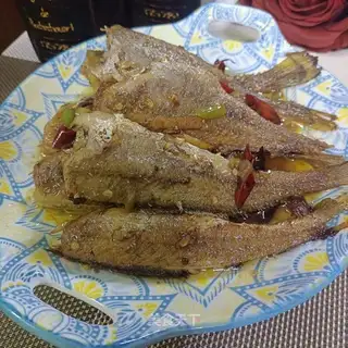 They burn small yellow fish