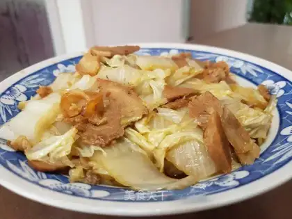Snack and cabbage