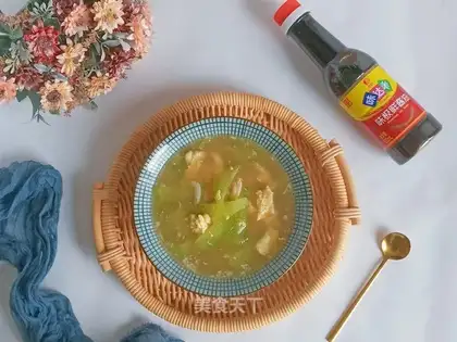 cucumber omelet soup
