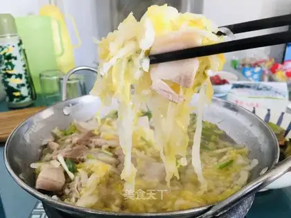 Pots of sour sauce