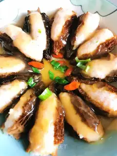 Shrimp makes sheep's belly
