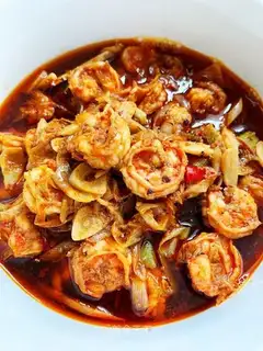 Spicy shrimp balls