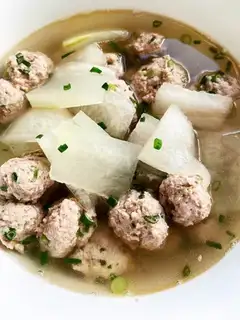 Porkball soup