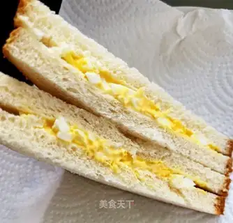 And an egg sandwich