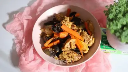 Wood carrot chicken