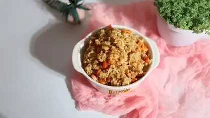 Carrot's chicken fried rice