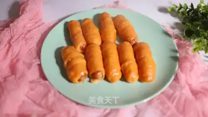 Carrot ham and sausage