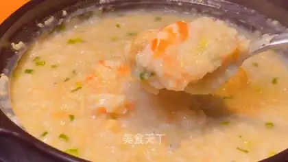 Gold soup, porridge