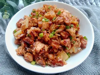 Potato chicken gravy