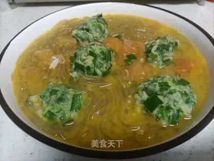 Porkball soup
