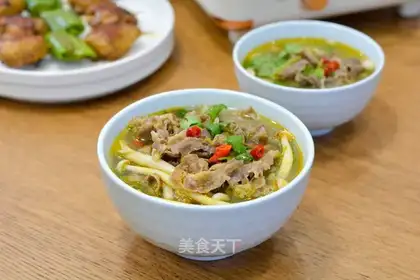 Gold soup fat cow