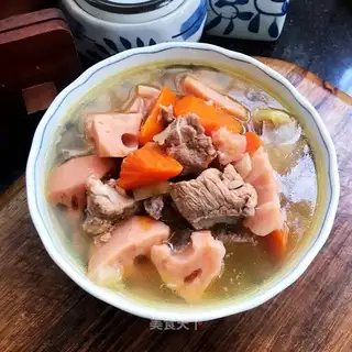 Liang's ribs soup