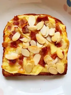The lava cheese bacon sandwich