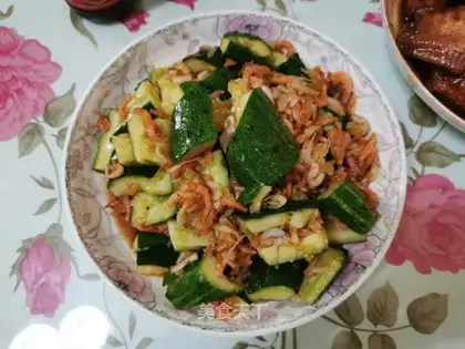 Shrimp cucumber